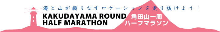 角田山一周ハーフマラソン